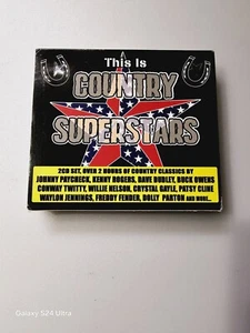 This Is Country Superstars by Various Artists (CD, Feb-2007, 2 Discs, Cleopatra) - Imagen 1 de 6