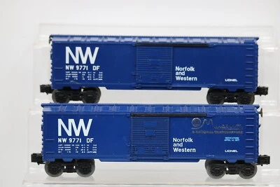 Lionel 6-9771 Norfolk & Western Boxcar Lot of 2 (1) Museum Dedication Car O 1:48 - Image 1 of 4