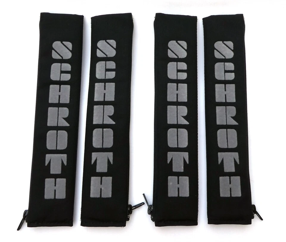 Schroth 2 Zoll 50mm Gurtpolster Flock schwarz Gurtschoner