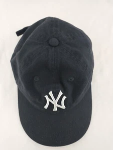 New Era Japan New York Yankees Youth Baseball Cap Black White Embroidered Logo - Picture 1 of 16