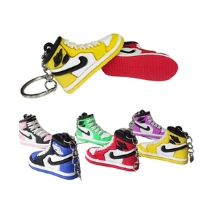 Cool Shoes Trainers Keyring Keychain Basketball Gift Sports Accessory 12 Pack - Picture 1 of 6