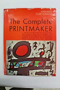 John Ross and Clare Romano. The Complete Printmaker: First Edition SIGNED - Picture 1 of 12