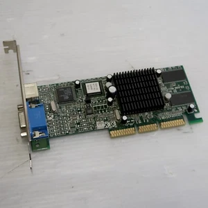 GeForce 2 MX200 64MB, AGP 4x, HIS N11-8J, WORKING - Picture 1 of 4