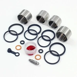 Kit de sello de pinza de freno y pistón SS para 2000-03 Suzuki GSXR600 GSXR 600 delantero - Imagen 1 de 3