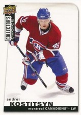 2008-09 Collector's Choice #10 ANDREI KOSTITSYN - Montreal Canadiens