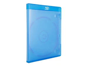 Boîtiers de remplacement Blu-ray logo | standard 12 mm | disque unique, avec plastique extérieur - Photo 1/4