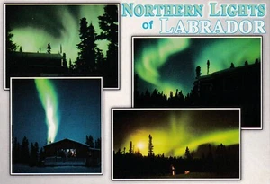 Northern Lights of Labrador, Canada --POSTCARD - Bild 1 von 2