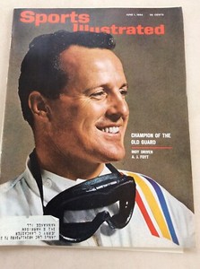 Sports Illustrated June 1, 1964 Vintage Magazine A.J. Foyt Indy Driver Racing