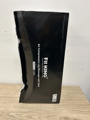 FT-057A Fit King Air Compression Leg Massager with Heat Helpful for Swollen Legs - Image 1 of 4