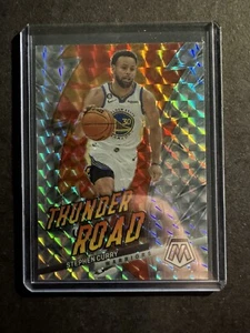 Stephen Curry 2022-23 Mosaic Thunder Road Silver #12 - Picture 1 of 2