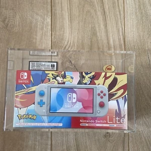 Nintendo Switch Lite Zacian Zamazenta Pokémon console Graded 90 - Picture 1 of 10