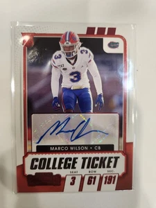Contenders Draft 2021 Marco Wilson Rookie RC Auto #210 - Foto 1 di 2