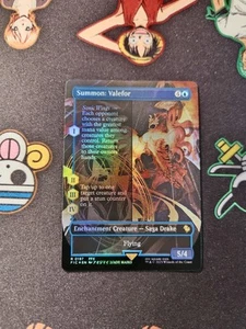 EXACT CARD PICTURD Summon Valefor Borderless FIC 0197 MTG Final Fantasy Eng Foil - Picture 1 of 2