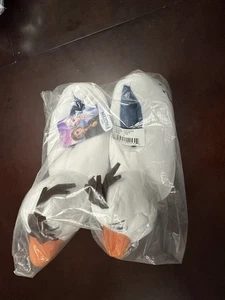 Frozen OLAF PUPAZZO DI NEVE peluche pantofole casa scarpe BAMBINI taglia 3 ~ NUOVO! Disney Store - Foto 1 di 5