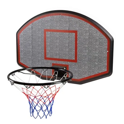 DEMA Basketballbrett mit Ring + Netz Basketballkorb Basketballring Basketball Set