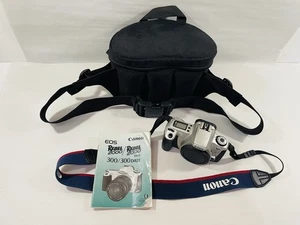 Canon EOS Rebel 2000 35mm Spiegelreflexkamera nur Gehäuse mit Tragetasche - Bild 1 von 13