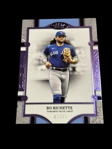2024 Topps Tier One - Tier 2 Bo Bichette #68 Purple Foil /75 - Picture 1 of 2