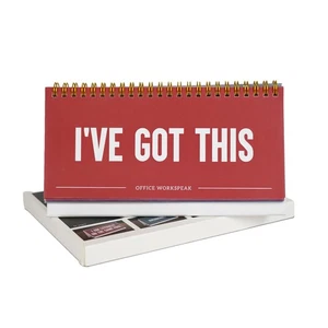 Funny Desk Signs, 50 Funny Messages Desktop Flip Book, Office Desk Decor & Ga... - Picture 1 of 9