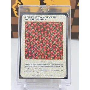 Tarjeta coleccionable Louis Vuitton Takashi Murakami monograma flor de cerezo 029 - Imagen 1 de 2