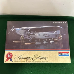 Monogram Heritage Edition #6056 Ford Trimotor Tin Goose 1:77 Model Airplane - Picture 1 of 10