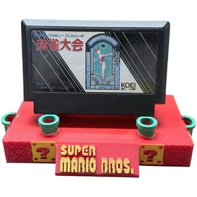 Mahjong Taikai Famicom Cart KOE-IQ Video Game Japanese Import Retro Japan