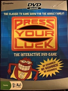 Press Your Luck Interactive DVD Game By Imagination Whammy No Whammies - Picture 1 of 3