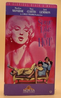 Some Like It Hot VHS 1959, 1991 Marilyn Monroe **Buy 2 Get 1 Free** - Image 1 of 3