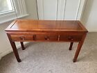 Chinese Rosewood Console Hallway Table With Three Drawers Oriental Hardwood