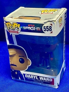 \Funko Pop! Movies Netflix #558 Daryl Ward Pops Slightly Damaged Box - Picture 1 of 7
