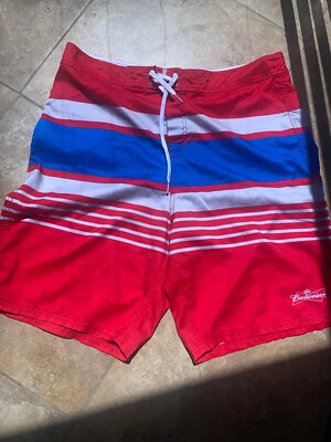 百威男式板短裤泳裤 S-2XL — 第 1/4 张图片