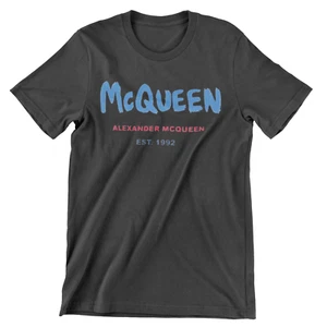 Mode-T-Shirt Alexander McQueen bedruckt (Bella Canvas) - Bild 1 von 1