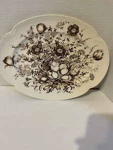 Windsor Ware Genuine Hand Engraved Tulip Platter - Picture 1 of 7