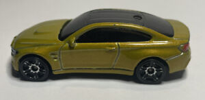 Hot Wheels Olive Green BMW M4 Loose Diecast Toy Car 1:64 2014 Malaysia ~GB