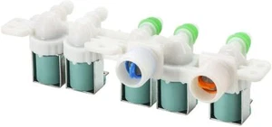 Water Inlet Valve Compatible with Samsung WA50F9A6DSW WA50F9A8DSW WA45H7200AW - Picture 1 of 5
