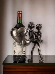 Portabotellas de vino Loving Love h = 24cm - Imagen 1 de 2