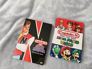 CAPTAIN N - GAMES MASTER & SUPER MARIO WORLD: The Complete Series nintendo dvd - Foto 1 di 9