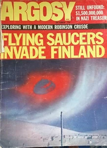ARGOSY Oktober 1971 Vintage Magazin FLIEGENDE UNTERTASSEN INVADE FINNLAND - Bild 1 von 1