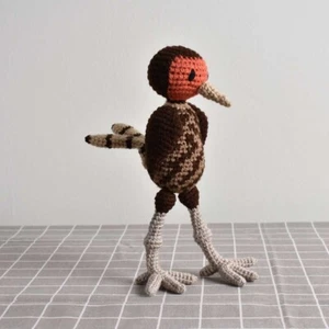 Fasanenvogel gehäkelt - Häkelvogel Amigurumi Kuscheltier - besonderes Vogelgeschenk | - Bild 1 von 3