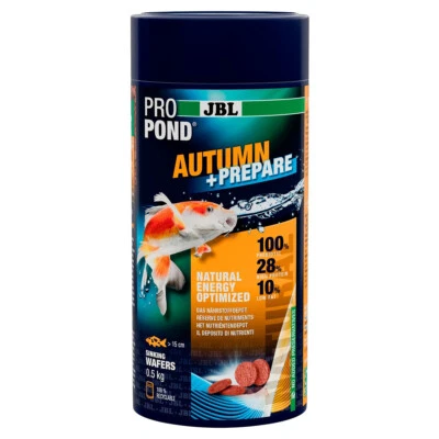 JBL ProPond Autumn + Prepare Herbstfutter für Teichfische - Koi, Goldfisch - Bild 1 von 3