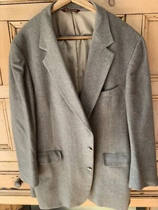 Nordstrom’s Harringbone Blazer 100% Camel Hair Men’s Size 46 Regular - Picture 1 of 11