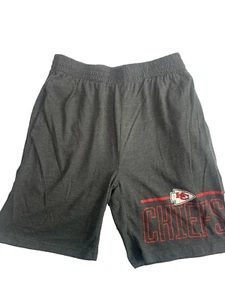 NFL Team Bekleidung Nachtwäsche Kansas City Chiefs Shorts kleine Taschen schwarz - Bild 1 von 4