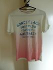 Ladies T Shirt Top Multi Colour Bondi Slogan Size small