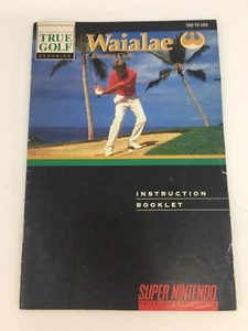 Waialea (SNES Nintendo, nur Anleitung) - Bild 1 von 2