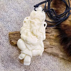 Ganesha Ciondolo Perline Focali, Collana Centrotavola Ciondolo Regalo per Lei - Foto 1 di 3