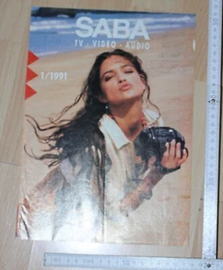 katalog prospekt preis heft 1 / 1991 saba gmbh villingen TV VIDEO AUDIO top deko - Picture 1 of 11