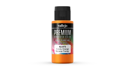 ACRYICOS VALLEJO, S.L (166,67€/1l) Premium Color Vallejo 62073 Candy Orange 60ml Airbrush Farbe