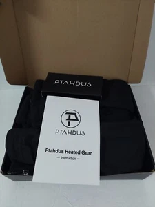 PTAHDUS Men’s Heated Jacket, Performance Jacket Soft Shell. Size S - Picture 1 of 12