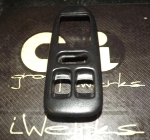 OEM USDM 94-01 Acura Integra DC main driver power window switch cover black FL - Picture 1 of 7