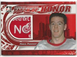 2012 2012-13 ITG Motown Madness Patch of Honor #PH26 Marcel Pronovost - Bild 1 von 2