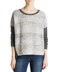 $138 Suéter French Connection Talla S Twinkle Mix Carbón/Blanco NUEVO - Imagen 1 de 10
